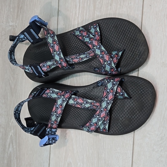 Chaco Women Loop Toe Outdoor Hiking Sandals shoes sz 9 - Picture 4 of 10